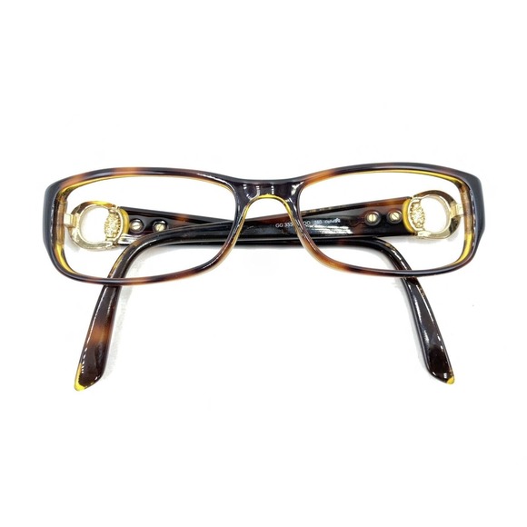 Gucci GG 3553 UOO Tortoise Brown Eyeglasses Frames 52-16 140 Italy Fashion Women - Picture 12 of 12
